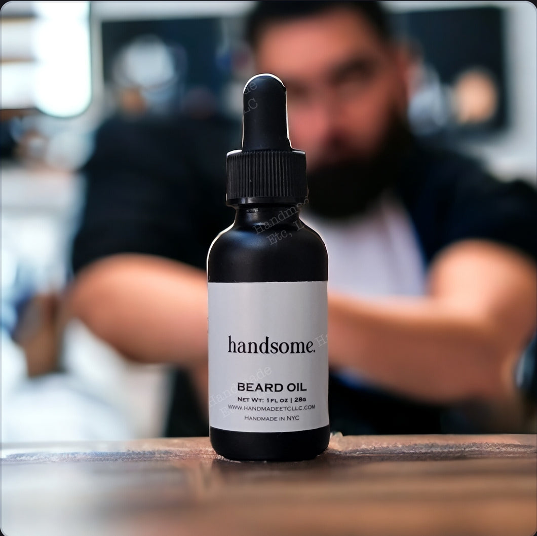 Handsome - Men's Organic Beard Oil | 1 oz